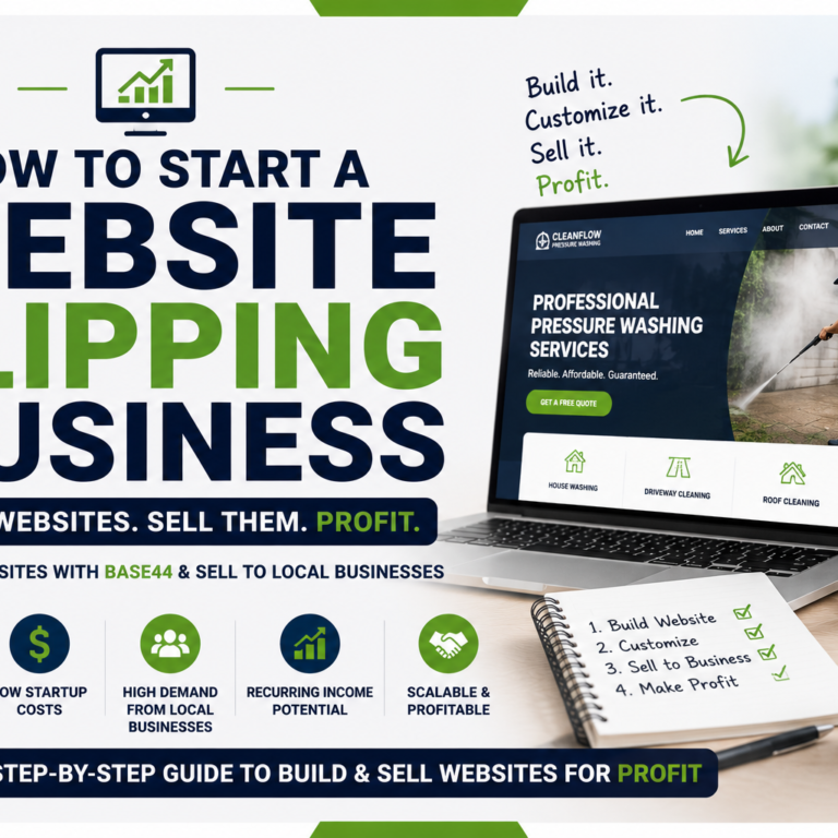 How to Start a Website Flipping Business