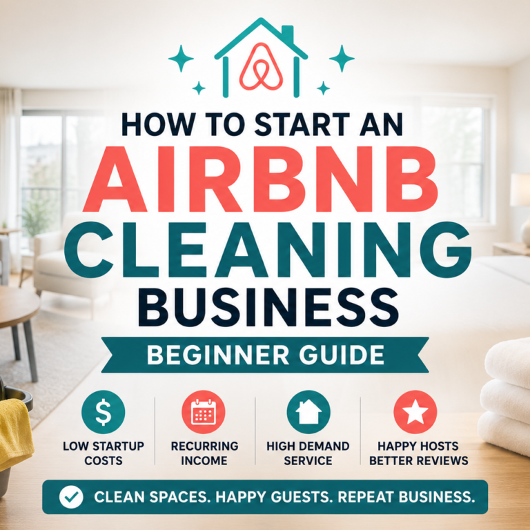 How to Start an Airbnb Cleaning Business