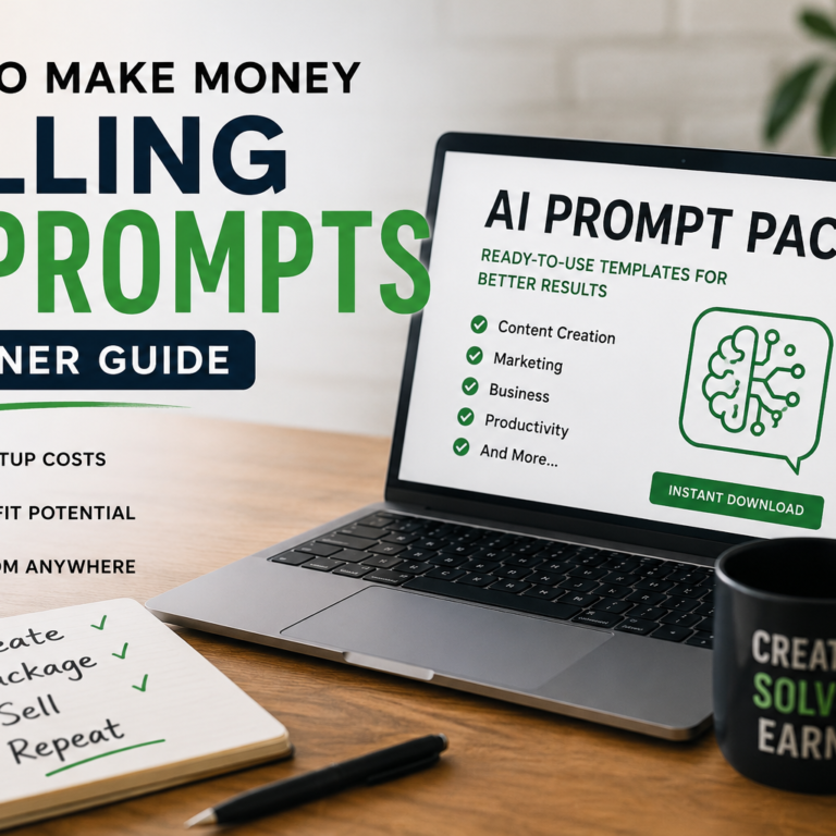 How to Make Money Selling AI Prompts