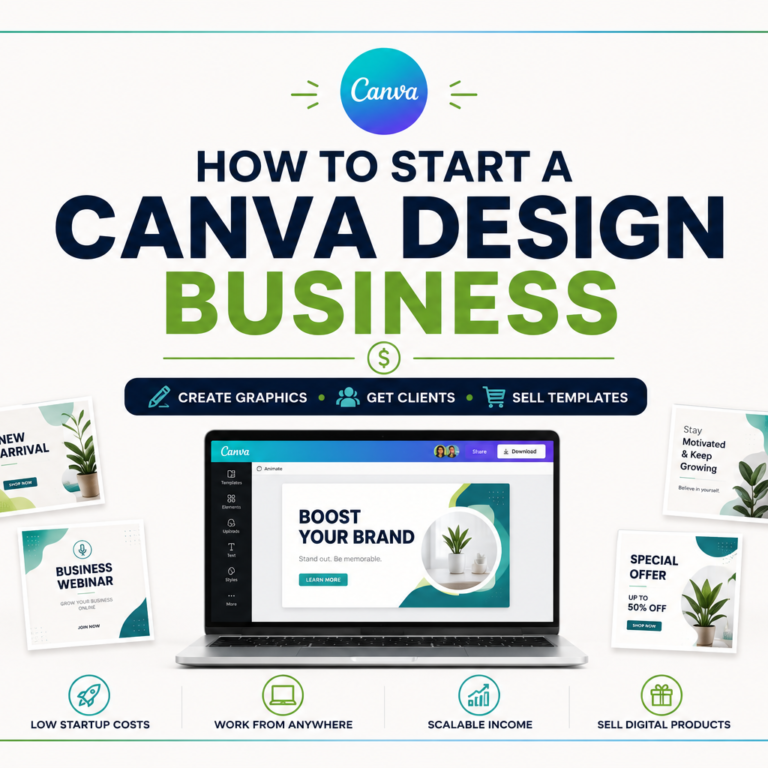 How to Start a Canva Design Business