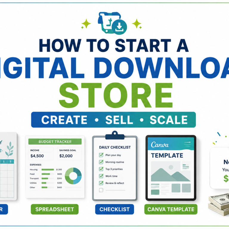How to Start a Digital Download Store