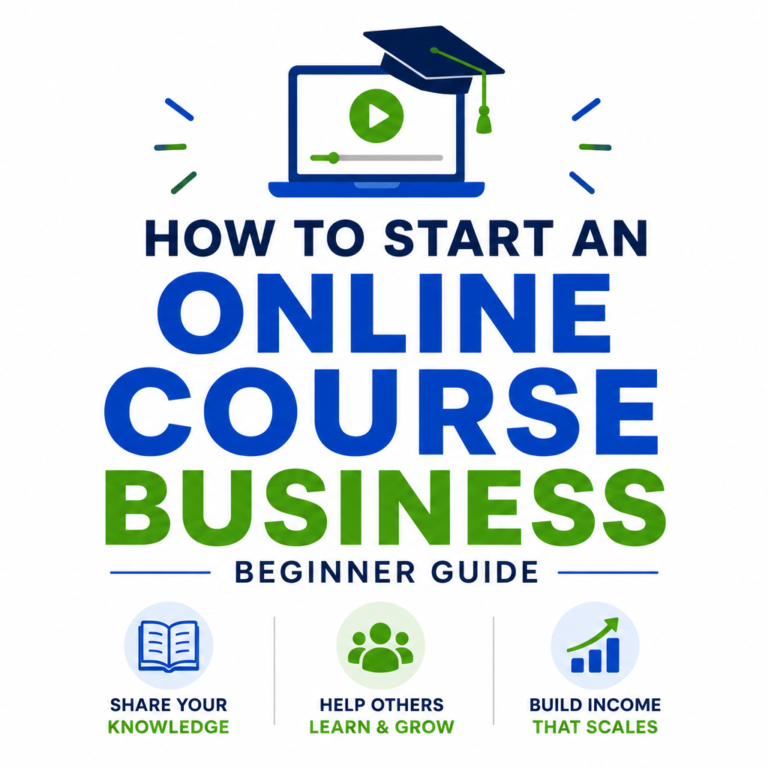 How to Start an Online Course Business